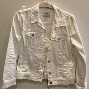 White denim jacket - M - Old Navy